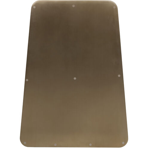 Amadeus 43.25 X 37.5 inch Grey / Antique Brass Coffee Table